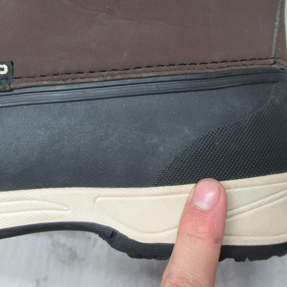 Head Operator Mens Snow Boots 13.5 Brown BOA Lace System Waterproof Winter Ski‎